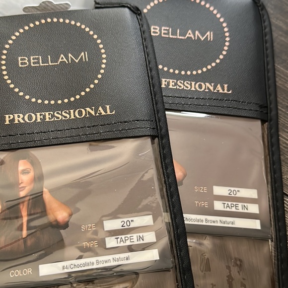Bellami Tape-in Hair Extensions - 20”, Colour #4 - Picture 1 of 3